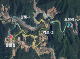 여러 후보 경로